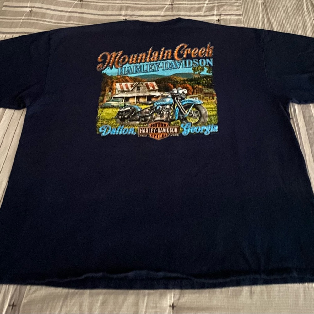 😎 Mens HD Pocket Tee Mountain Creek Harley-Davidson 😎